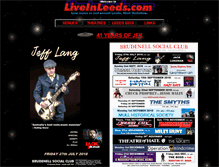 Tablet Screenshot of liveinleeds.com